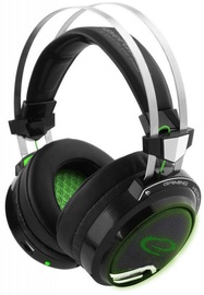 Ausinės Esperanza EGH9000 Gaming Headset Black/Green