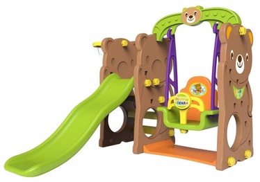 Mänguväljak Playground 3in1 Bear, 131 cm x 160 cm x 126 cm