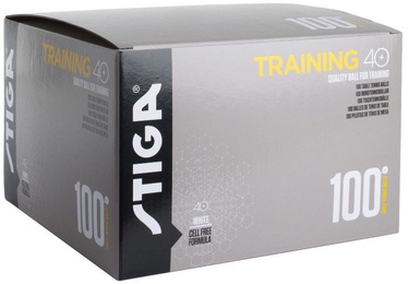 Lauatennise pall Stiga Training 40+ Table Tennis Balls 100pcs White