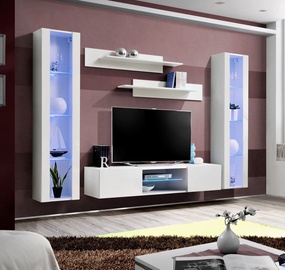 ASM Fly O2 Living Room Wall Unit Set White
