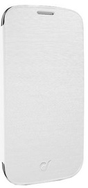 Cellular Line Flip Book Case For Samsung Galaxy S4 White