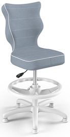 Vaikiška kėdė Entelo Petit Black HC+F Size 4 JS06 White/Blue, 370x350x950 mm