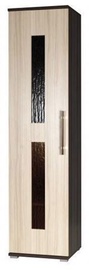 Jurek Meble Inez Plus Reg 4 Wardrobe Dark Ash/Ash