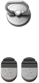 Koomus Finger Ring Smartphone Kickstand Car Mount Grey