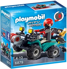 Playmobil City Action Robbers Quad With Loot 6879