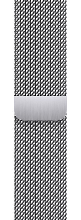 Ремешок Apple 41mm Silver Milanese Loop, серебристый