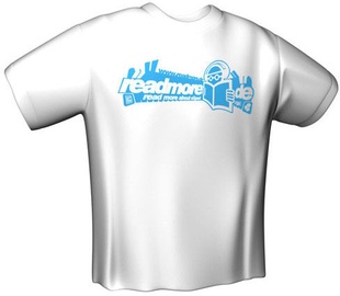 GamersWear Readmore T-Shirt White XXL