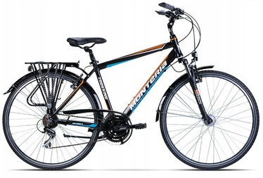 Velosipēds Monteria Trip M2 Black/Orange/Blue 2020, 21", 28"