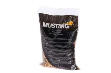 Sausā degviela Mustang, alksnis 229812, 3 l, brūna