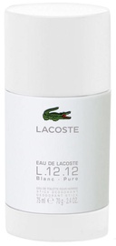 Vyriškas dezodorantas Lacoste Eau de Lacoste L.12.12 Blanc, 75 ml