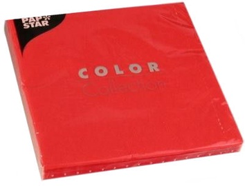 Pap Star Color Collection 33 x 33cm Red 20pcs