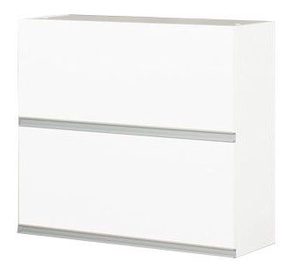 Viršutinė virtuvinė spintelė Bodzio Sandi KS80GDP 80 Glossy White, 800x310x720 mm