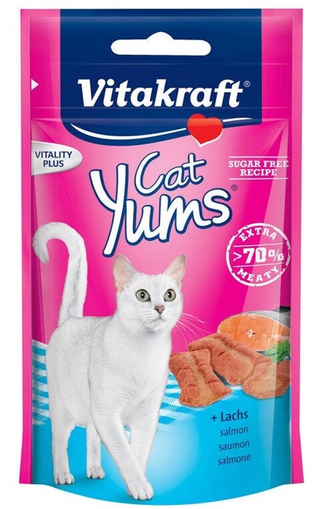 Skanėstas katėms Vitakraft Cat Yums, lašiša, 0.04 kg