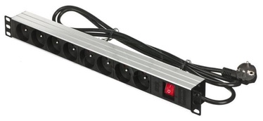 A-Lan Power Strip 8 Outlet Black 1.8m