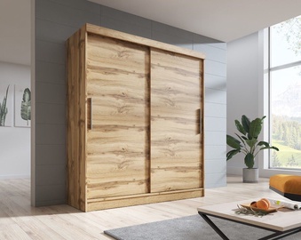 WIPMEB Boca VI Wardrobe 180 Wotan Oak