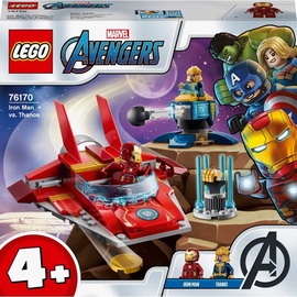 Konstruktors LEGO Marvel Avengers Dzelzs vīrs pret Thanos 76170, 103 gab.