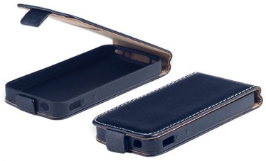 Mocco Kabura Rubber Vertical Case For Huawei P10 Lite Black