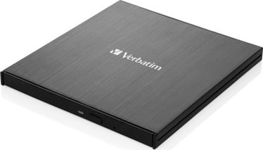 Blu-Ray Verbatim External Slimline Blu-ray USB 3.1 Type-C, melna