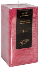 Ароматическая свеча Home4you Candle Fresh Canberry 7.5x7.5xH15см