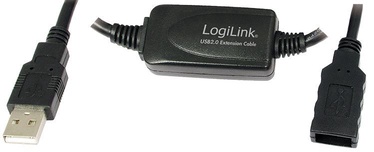 Juhe LogiLink Repeater Cable Black 15m