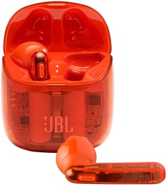 Belaidės ausinės JBL Tune 225TWS In-Ear Ghost Orange