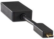 RaidSonic IcyBox Micro HDMI To VGA Adapter Black