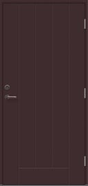 Дверь улица Viljandi Cello 02, левосторонняя, коричневый, 209 x 89 x 6.2 см