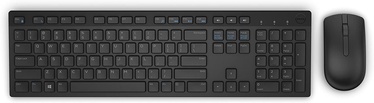 Klaviatūra Dell EN, melna, bezvadu
