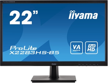 Monitorius Iiyama ProLite X2283HS-B5, 21.5", 4 ms