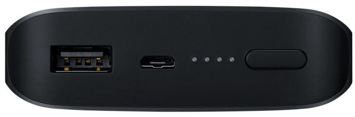 Nešiojamas įkroviklis (Power bank) Samsung, 10200 mAh, juoda