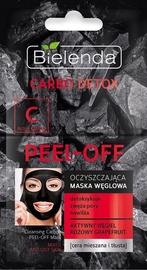 Bielenda Carbo Detox Charcoal Peel-off Mask 2 X 6g
