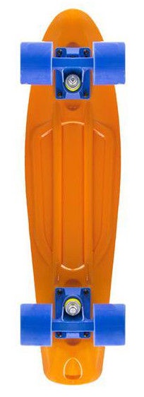 Скейтборд Nils Extreme, oранжевый