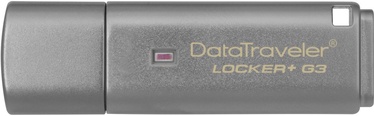 USB atmintinė Kingston DataTraveler Locker+ G3, USB 3.0, 32 GB