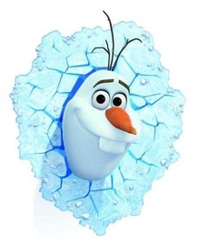 Philips Disney Frozen Olaf 3D LED Deco Wall Night Light + Stickers