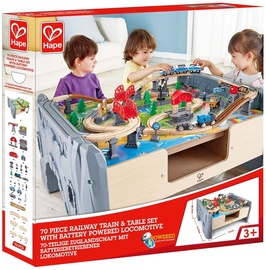 Hape Railway Train & Table Set E3766