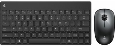Klaviatūra Accura ACC-K1307 EN, melna, bezvadu