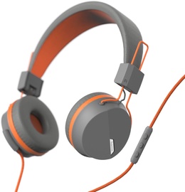 Ausinės Hama Next Gray/Neon Orange