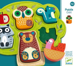 Djeco Wooden Puzzle Oski DJ01039