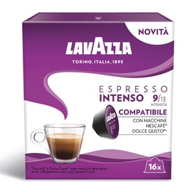 Kafijas kapsulas Lavazza espresso intenso, 0.128 kg, 16 gab.