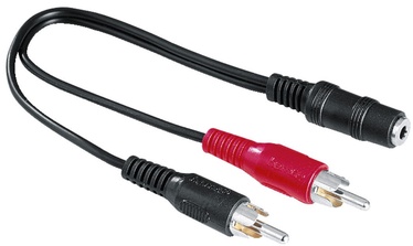 Hama Audio Adapter 2RCA To 3.5 mm Female