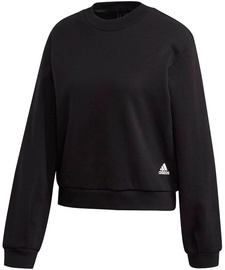 Джемпер, для женщин Adidas, черный, 2XL