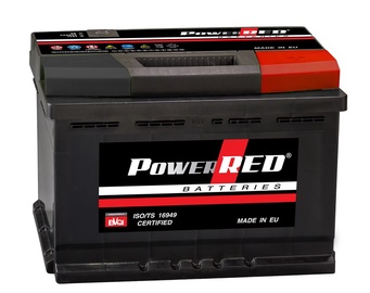 Aku Monbat Power Red LB2, 12 V, 55 Ah, 480 A