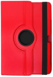 Etui Case With Rotated Stand For Samsung Galaxy Tab 3 7.0 Red