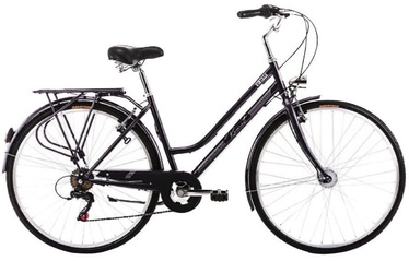 Dviratis Romet Angel Vintage, juodas, 20", 28"