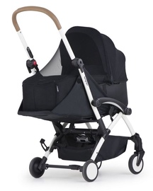 Moskītu tīkls Bumprider Mosquitonet Carrycot, melna