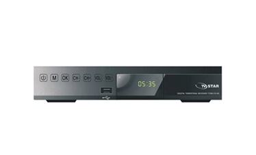 Цифровой приемник TV Star T7200 CX HD, 22 см x 14 см x 4 см, черный