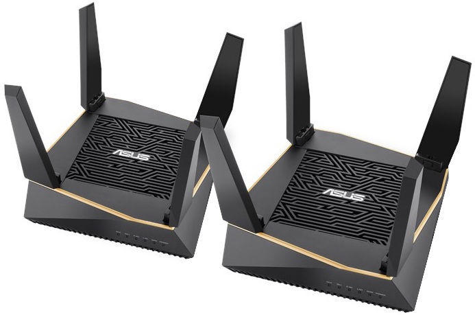 Маршрутизатор Asus RT-AX92U AiMesh AX6100 WiFi System 2-Pack, черный