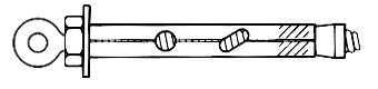 Ķīļenkurs ar cilpu Vagner SDH, 8x45 mm, 5 gab.
