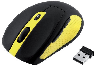 Kompiuterio pelė iBOX Bee2 Pro, juoda/geltona