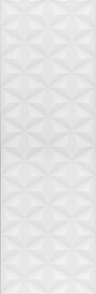 Kerama Marazzi Diagonal Wall Tiles 25x75cm White
